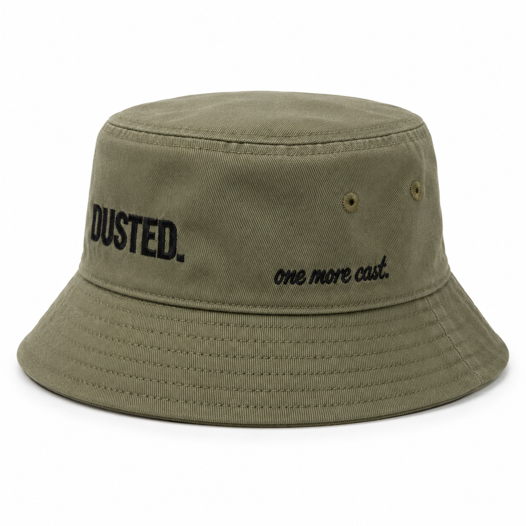 DUSTED. Bucket hat